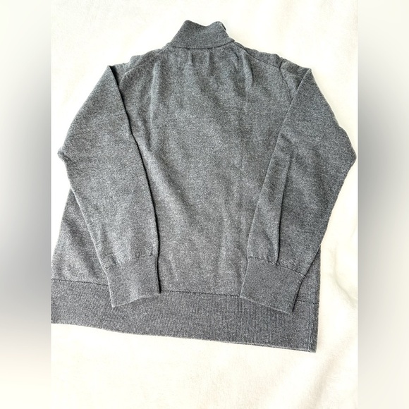 UNTUCKit Belguardo  Merino Wool Quarter -Zip Sweater Size Small - Picture 2 of 9